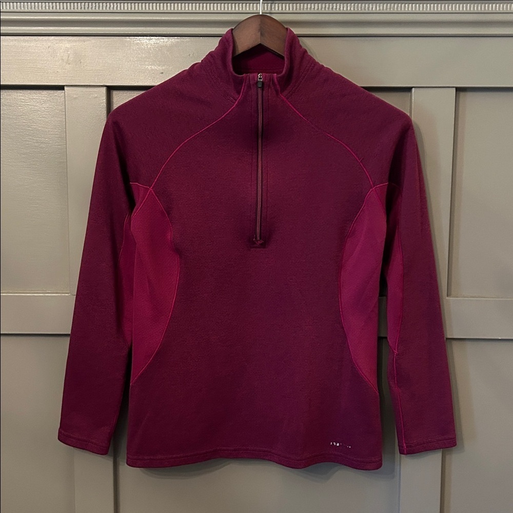 Patagonia Capilene 3 Midweight Zip Neck Pullover Baselayer Top Womens Size Small